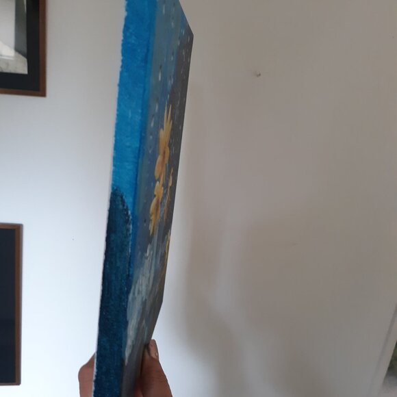 Original acrylic painting on cotton canvas 8×10\